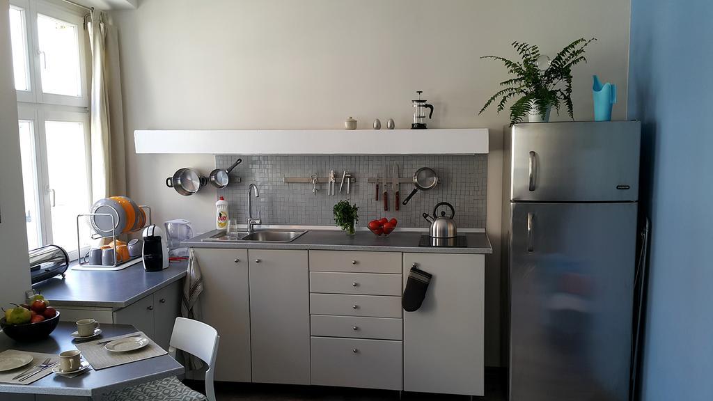 Bluegrayorange Appartement Poznań Buitenkant foto